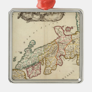 Japan 6 metal tree decoration