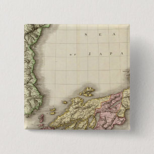 Japan 9 15 cm square badge
