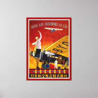 Japan Air Transport Canvas Print