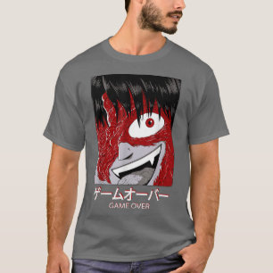 Japan Anime Japanese Evil Monster Graphic Art Demo T-Shirt