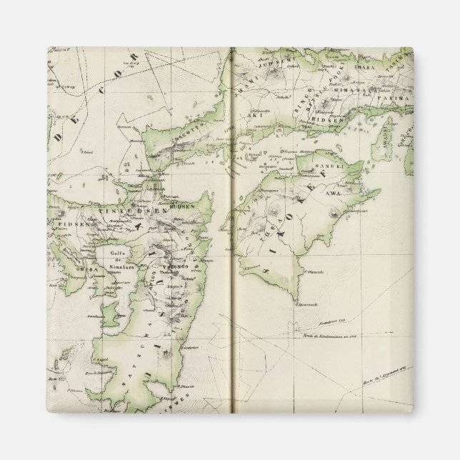 Japan, Asia 75 Magnet (Front)