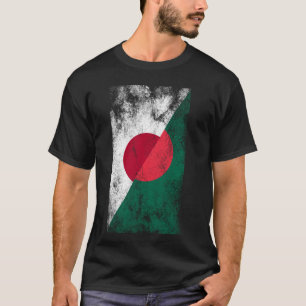 Japan Bangladesh Flags - Japanese Bangladeshi T-Shirt