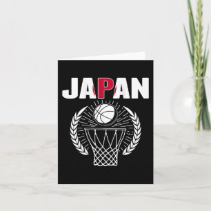 Japan Basketball Lovers Jersey Support Japanese Ba Card