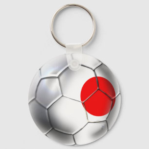 Japan Blue Samurai Soccer Team fans ball Key Ring