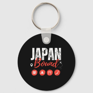 Japan Bound Tokyo Travel Vacation Trip Matching Fa Key Ring