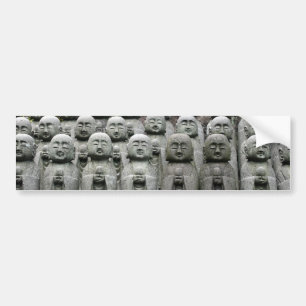 japan buddha bumper sticker