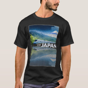 Japan Bullet Train Mt Fuji Shinkansen Japanese Sou T-Shirt