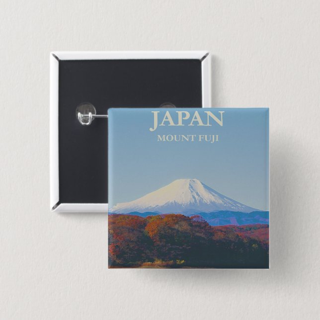 Japan Button  (Front & Back)