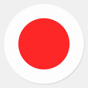 Japan Classic Round Sticker