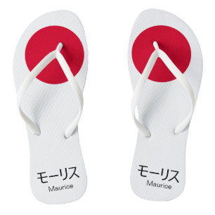 JAPAN COLORS: Japanese Flag Jandals