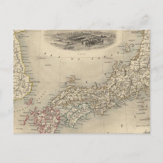 Japan & Corea Postcard (Front)