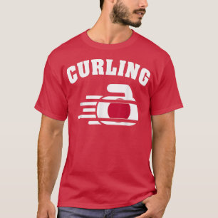 Japan Curling Rock Sport Fans Japanese Curlers Win T-Shirt
