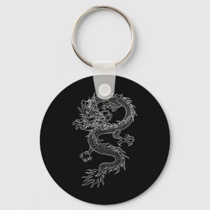 Japan Dragon Tattoo Drawing Traditional Japanese G Key Ring