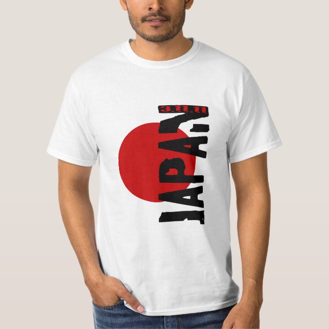 Japan Earthquake 3 11 11 T-Shirt (Front)