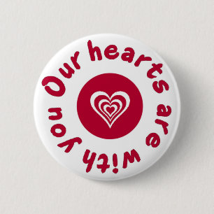 Japan Earthquake and Tsunami Relief Shirt 6 Cm Round Badge