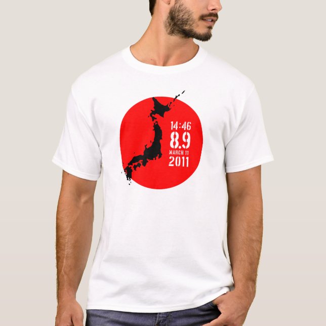 Japan Earthquake T-Shirt (Front)