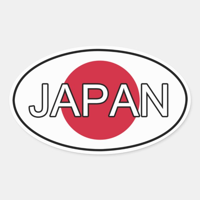 Japan Euro Sticker (Front)