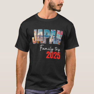 Japan Family Trip 2025 Tokyo Osaka Cherry Blossom T-Shirt