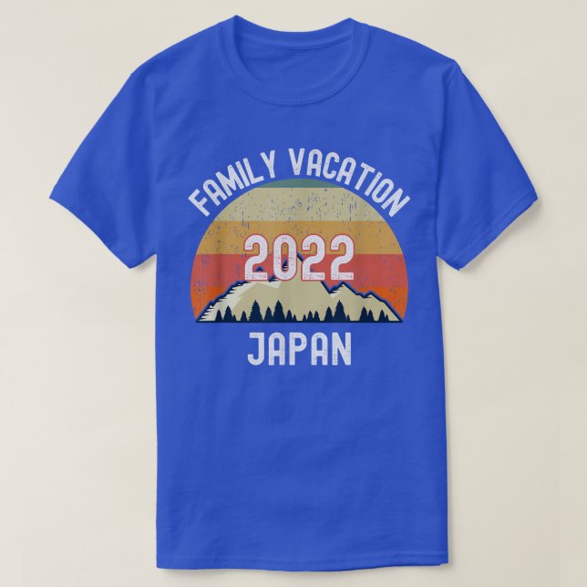 Japan Family Vacation 2022 Matching490 T-Shirt (Design Front)