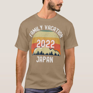 Japan Family Vacation 2022 Matching T-Shirt