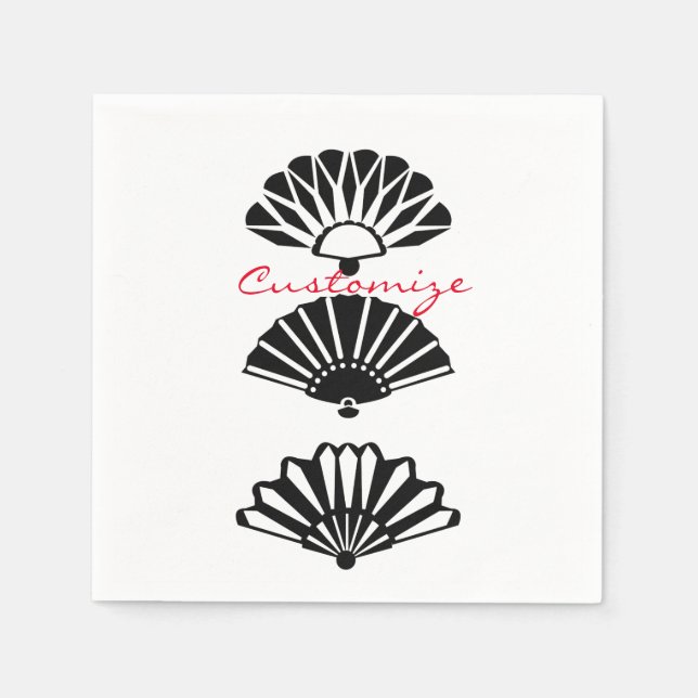 Japan Fans Thunder_Cove Napkin (Front)