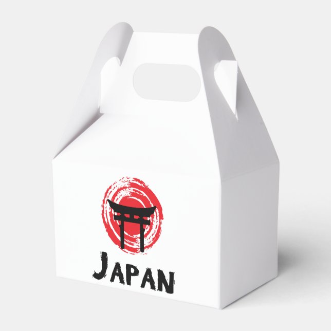 Japan Favour Box (Back Side)