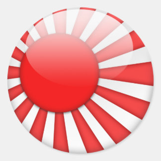 Japan Flag 2.0 Classic Round Sticker