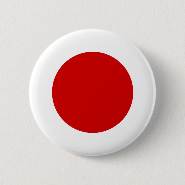 Japan Flag 6 Cm Round Badge (Front)