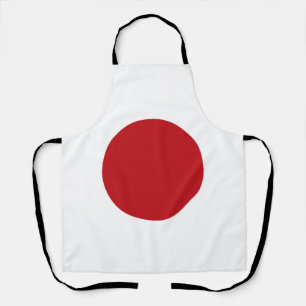 Japan flag apron
