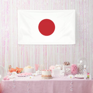 Japan flag banner