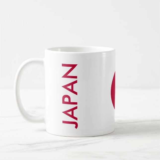 JAPAN FLAG COFFEE MUG (Left)