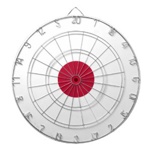 Japan flag dartboard