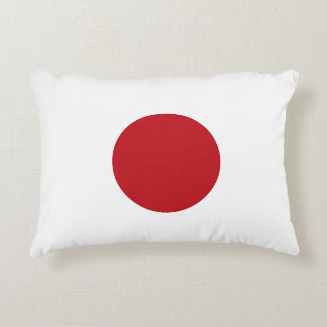 Japan flag decorative cushion (Front)
