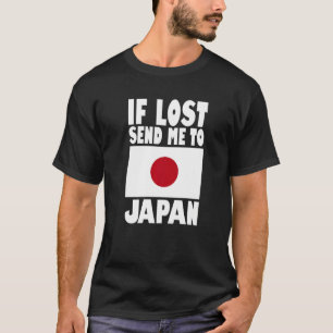 Japan Flag Design  If lost send me to Japan Premiu T-Shirt