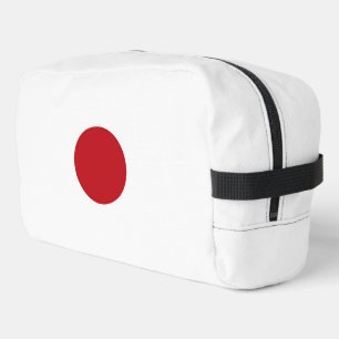 Japan flag dopp kit