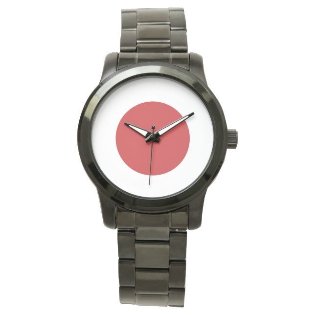 Japan Flag Emblem Watch (Front)
