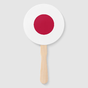 Japan Flag Hand Fan