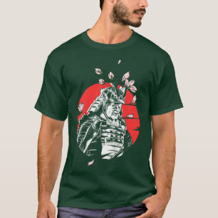 Japan Flag Japanese Art Samurai Shinobi Warrior Ni T-Shirt