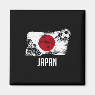 Japan Flag Jersey Japanese Soccer Team Japanese  Magnet