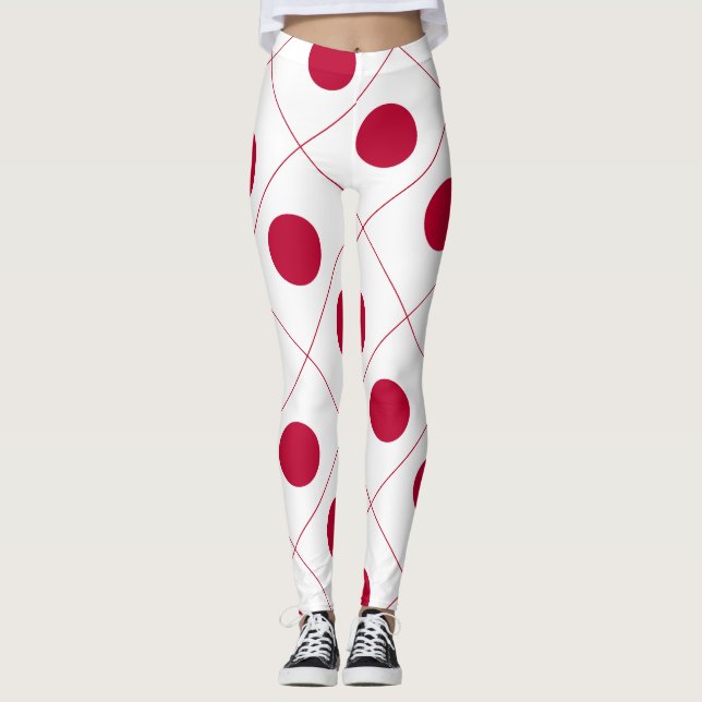 Japan Flag Leggings (Front)