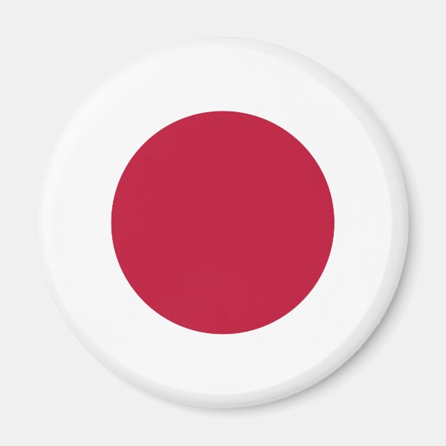 Japan flag magnet (Front)