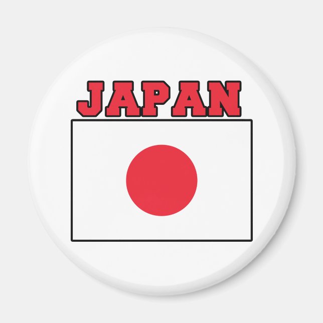 Japan Flag Magnet (Front)