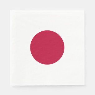 Japan Flag Napkin