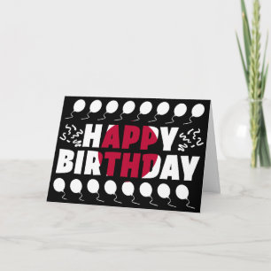 Japan Flag Patriotic Birthday Card