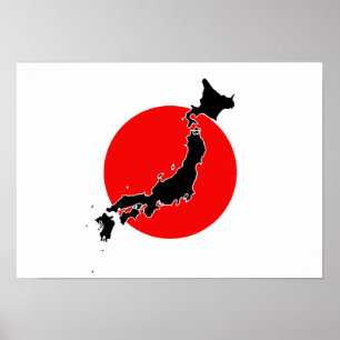 Japan Flag Poster