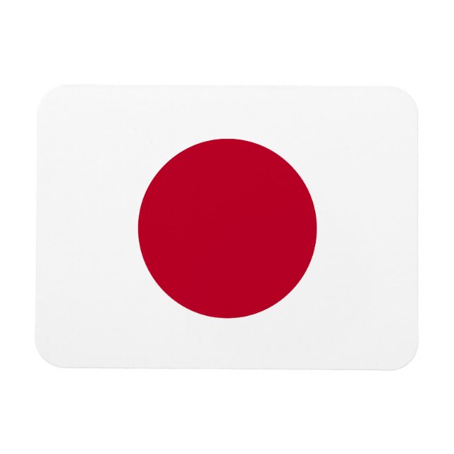 Japan Flag Premium Magnet (Horizontal)