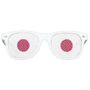 Japan Flag Retro Sunglasses