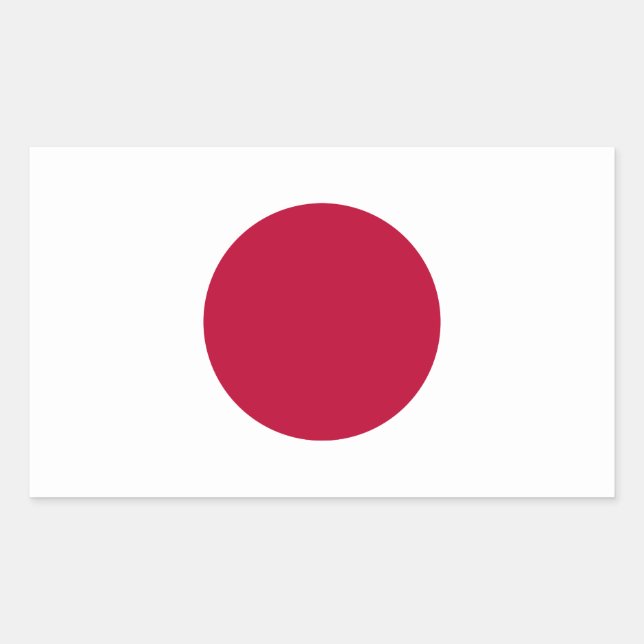 Japan Flag Sticker (Front)