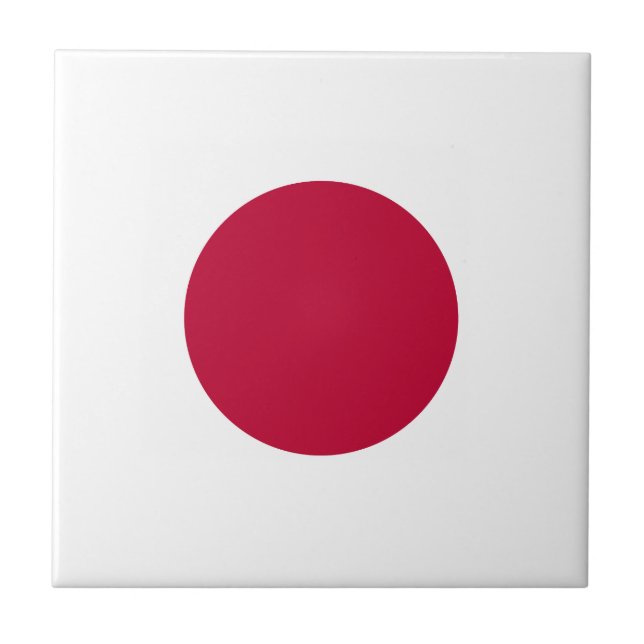 Japan Flag Tile (Front)