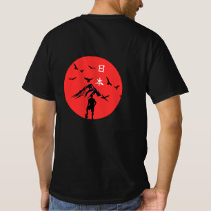 Japan Football 2026: Samurai Spirit Rising Sun Tee